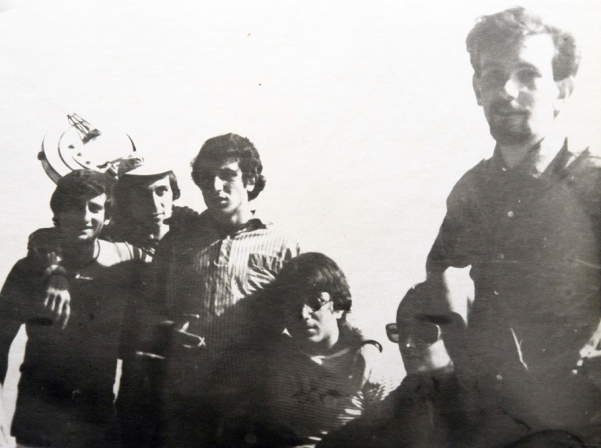 The “Dreamers” in Sevan during shooting The “Dreamers” in Sevan during shooting