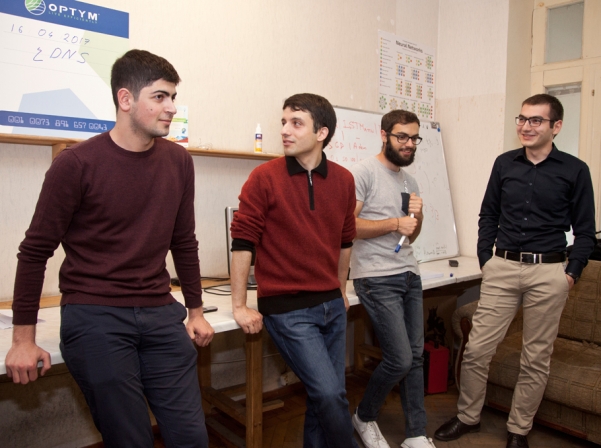 Members of YerevaNN lab Members of YerevaNN lab