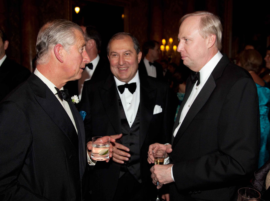 Armen Sarkissian and Prince Charles 