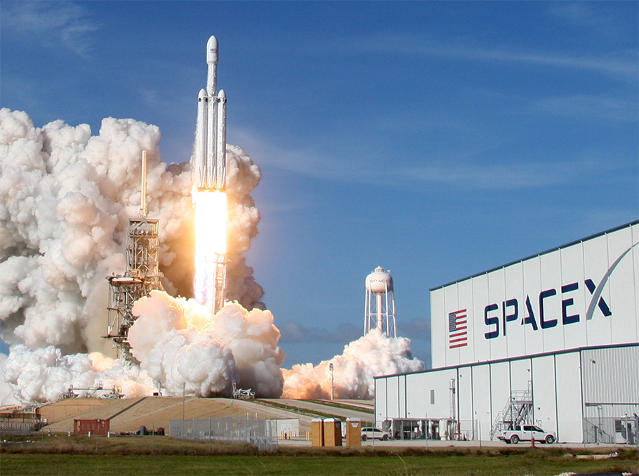 SpaceX Falcon Heavy-ի մեկնարկը