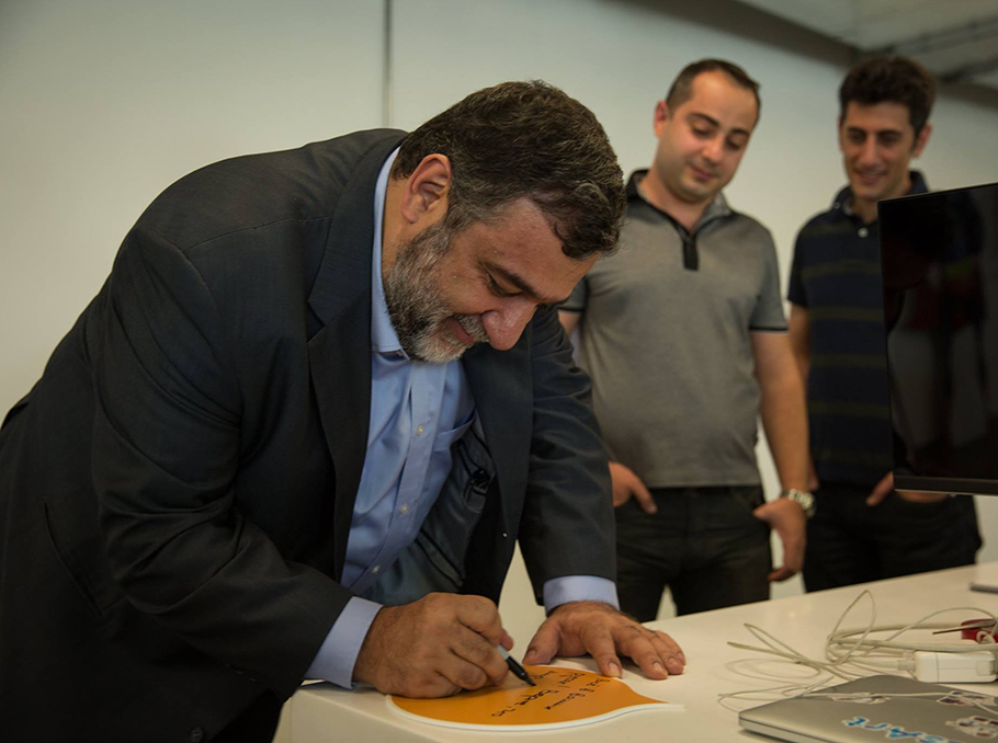 Ruben Vardanyan at PicsArt in 2017 