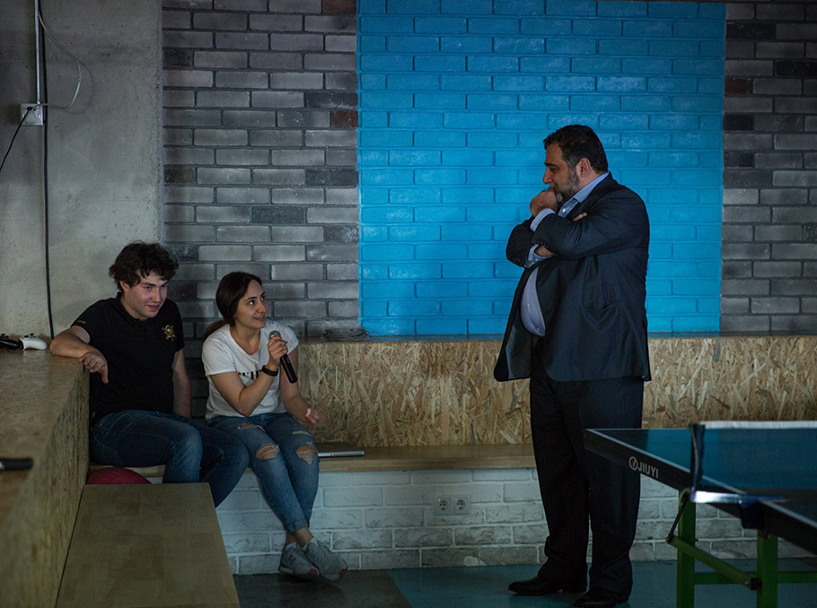 Ruben Vardanyan at PicsArt in 2017 