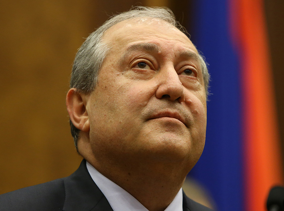 President of Armenia Armen Sarkissian 