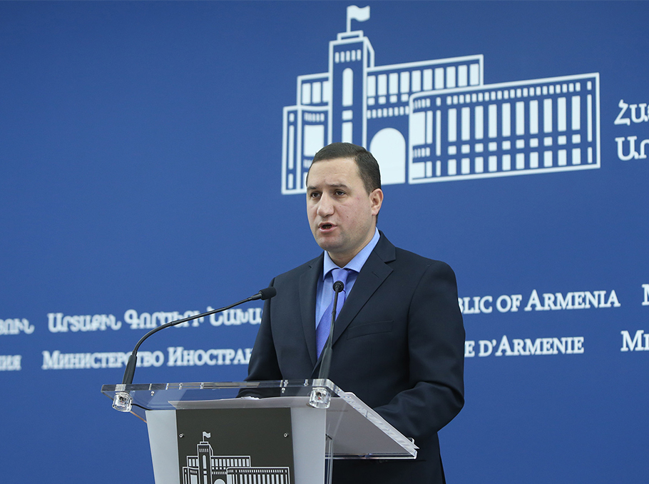 Spokesperson for the Armenian Foreign Ministry Tigran Balayan
