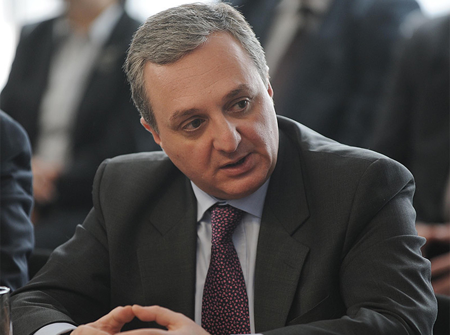 Armenian Foreign Minister Zohrab Mnatsakanyan 