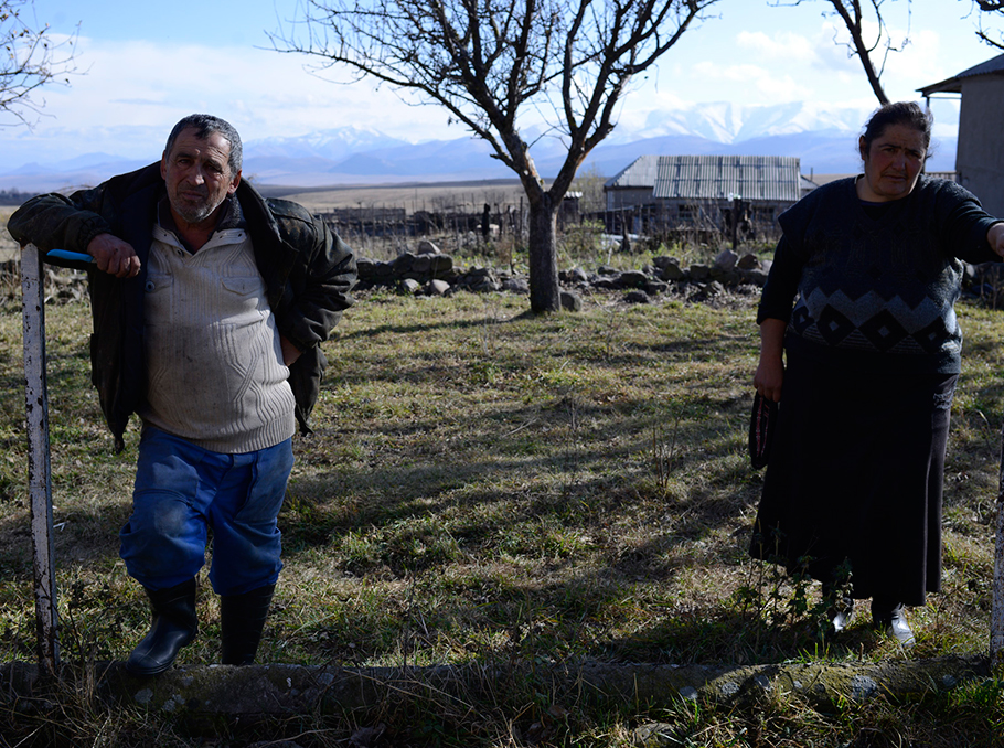 Վահան Դումիկյանը եւ Նունե Հարոյանը