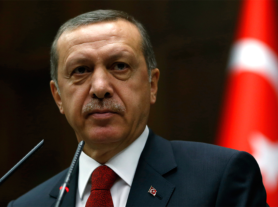 Recep Tayyip Erdogan in April 2014