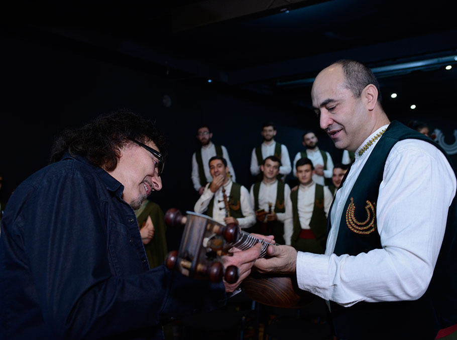 Tony Iommi and Artem Khachatur