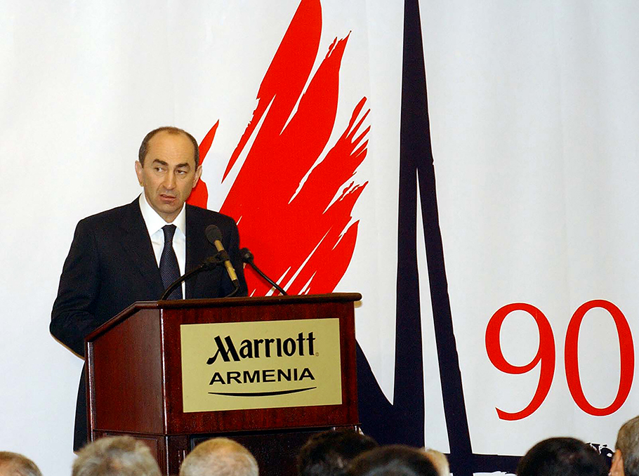 Robert Kocharyan on April 20, 2005