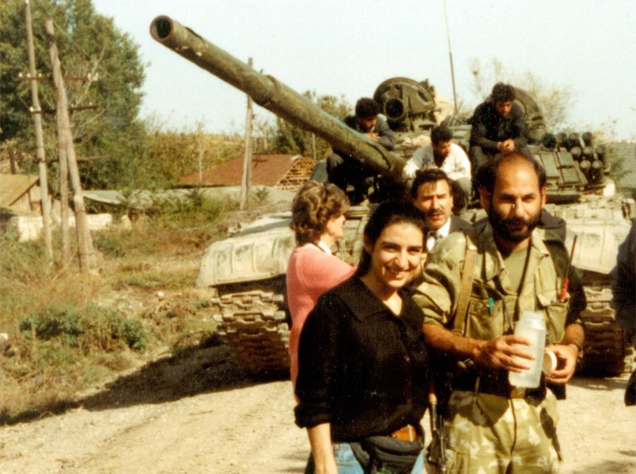 Մոնթեն եւ Սեդան Մարտունիում 1992 թվականի հոկտեմբերին