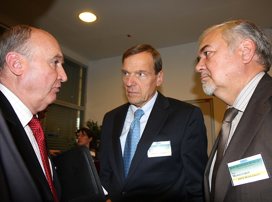 Бернар Фасье, Роберт Брадтке и Юрий Мерзляков