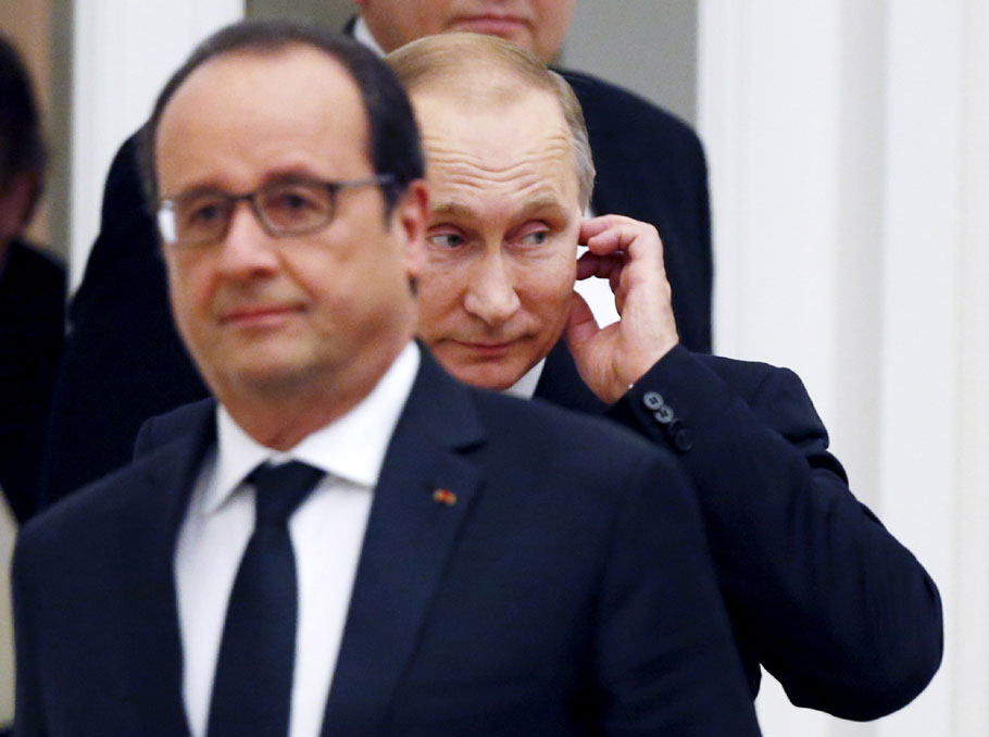 Hollande and Putin