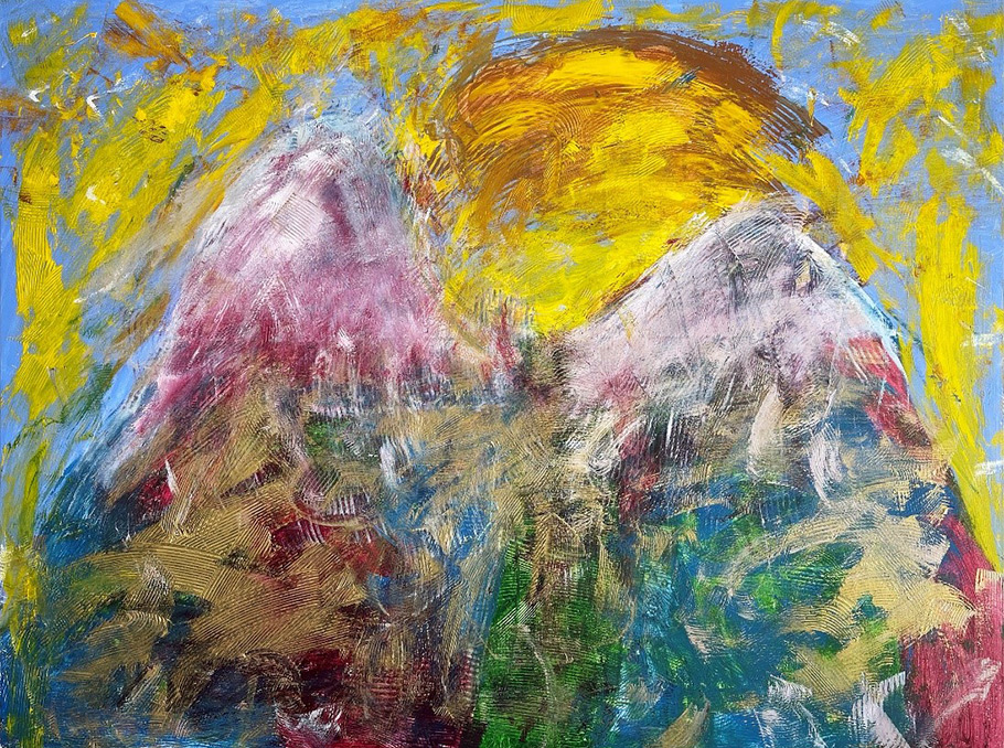 Սերժ Թանգյանի «Մեր լեռները» գեղանկարը