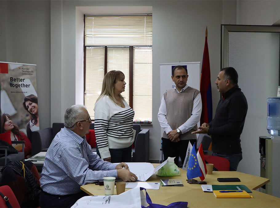 Discussion with Employees of Ministry of Territorial Administration and Infrastructure