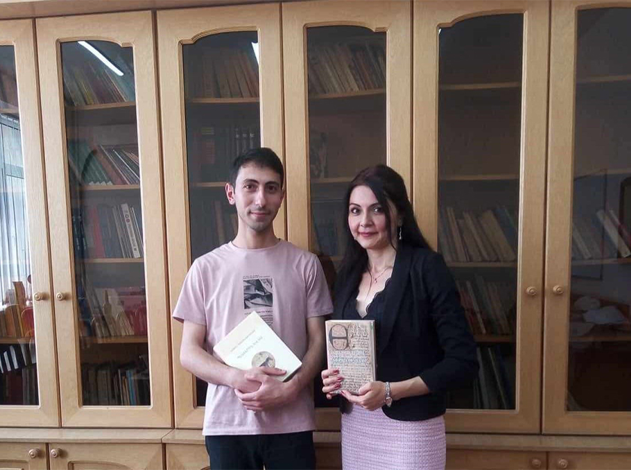 Սամվել Թավադյանը եւ Հասմիկ Ամիրաղյանը