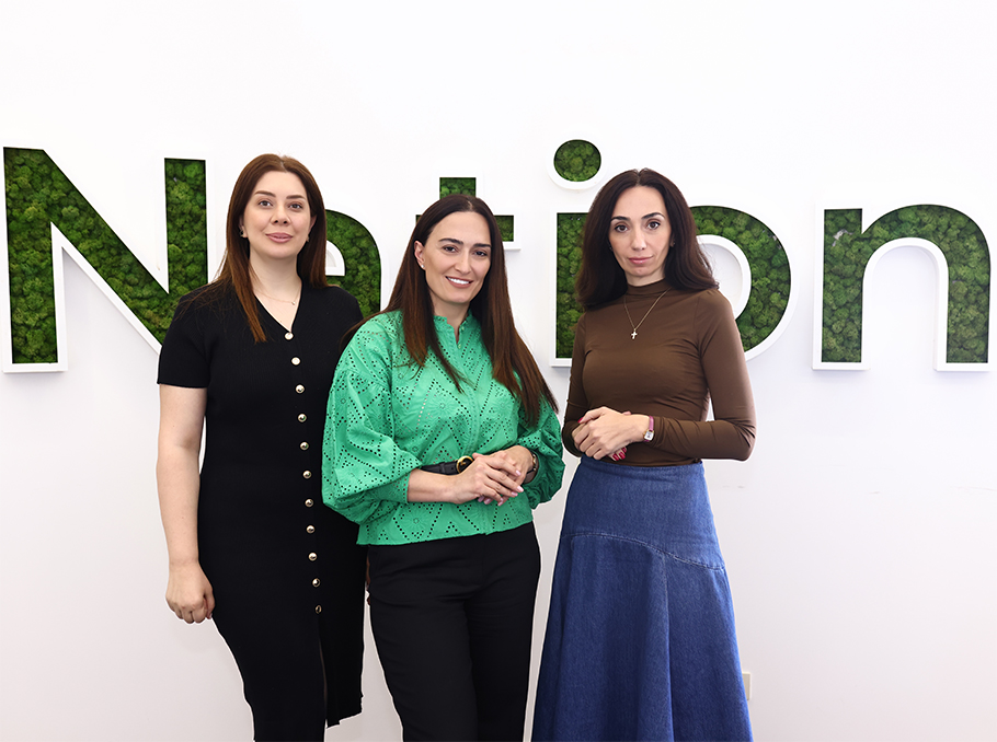 Աիդա Գրիգորյանը, Մարինա Ղազարյանը եւ Մելինե Ղազարյանը