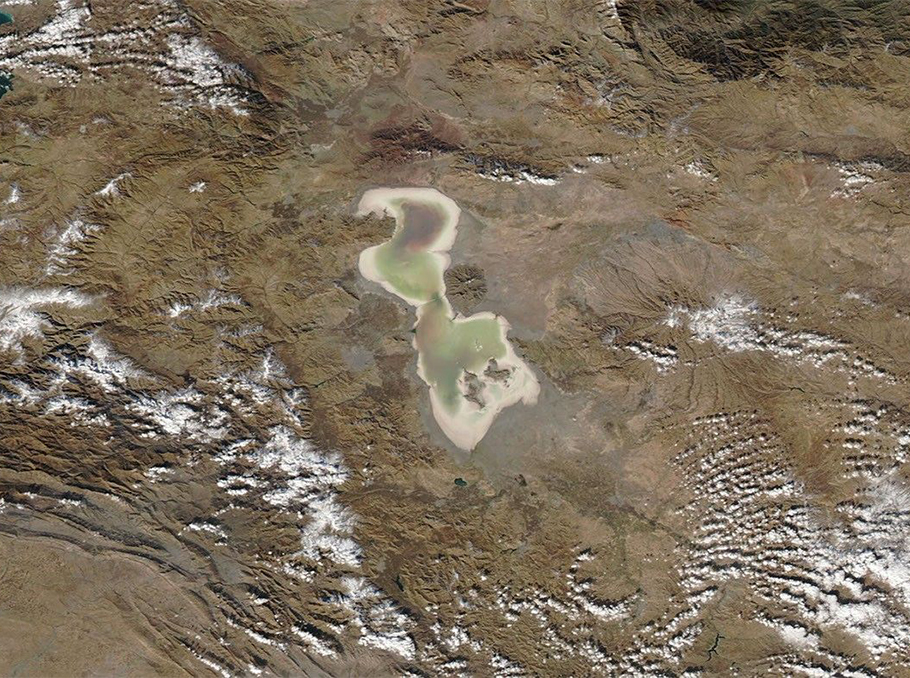 Չորացող Ուրմիա լիճը