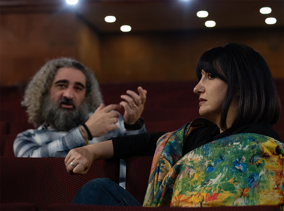 Իննա Սահակյանը եւ Ռուբեն Ղազարյանը