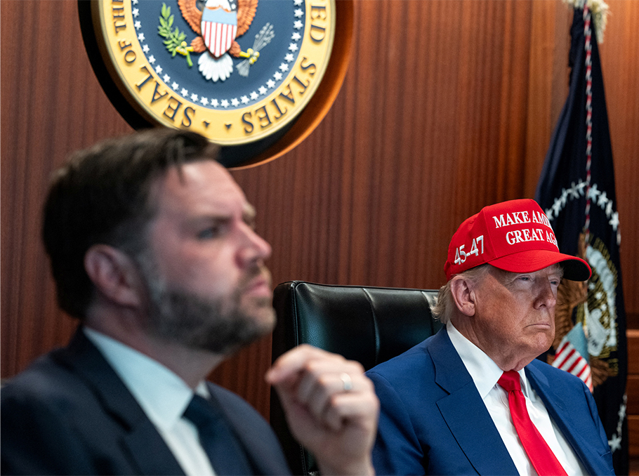 Ջեյ Դի Վենսը եւ Դոնալդ Թրամփը