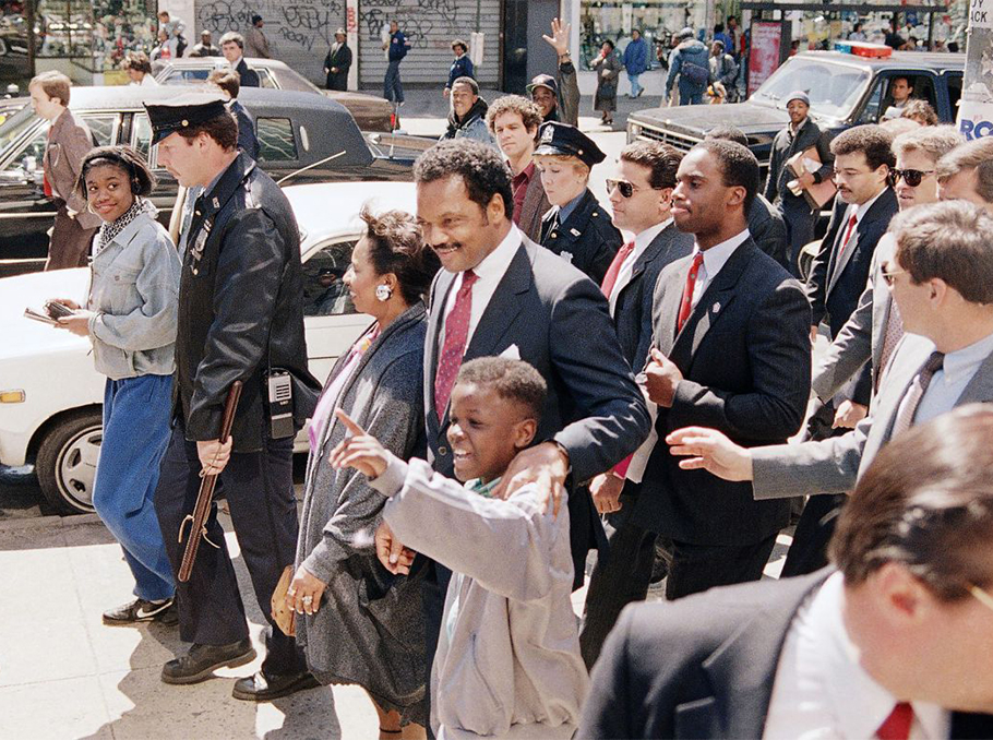 Ջեսսի Ջեքսոնը 1988 թվականի քարոզարշավի ժամանակ