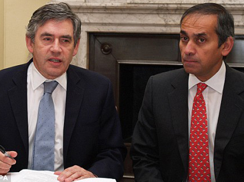 Gordon Brown and Ara Darzi (Terzyan)