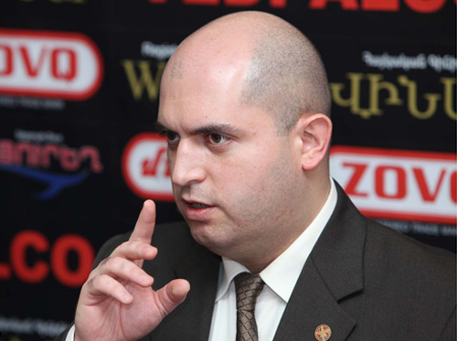 Armenian Minister of Science and Education Armen Ashotyan