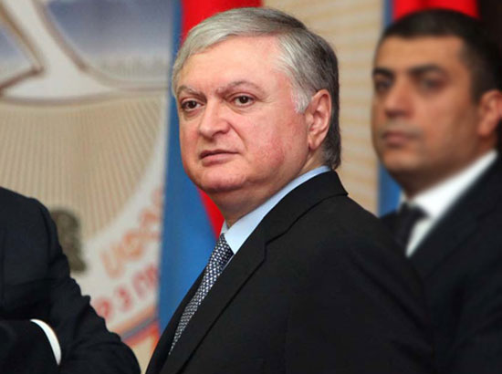 Armenian Foreign Minister Edward Nalbandyan