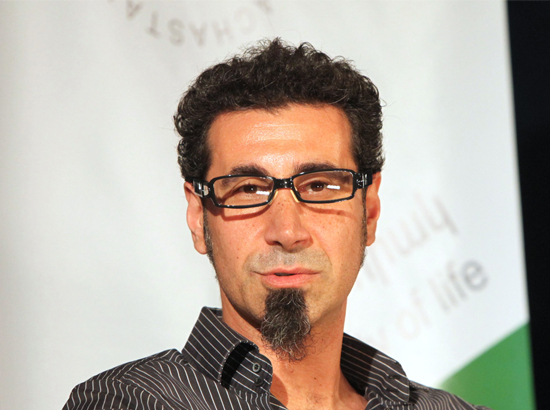 American rock singer of Armenian descent, frontman of System of a Down Serj Tankian