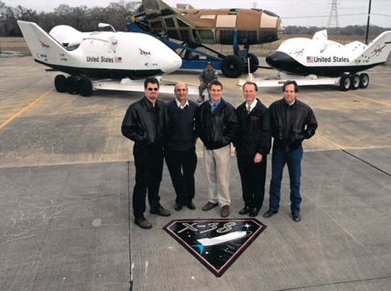 “X-38” Crew Return Vehicle.