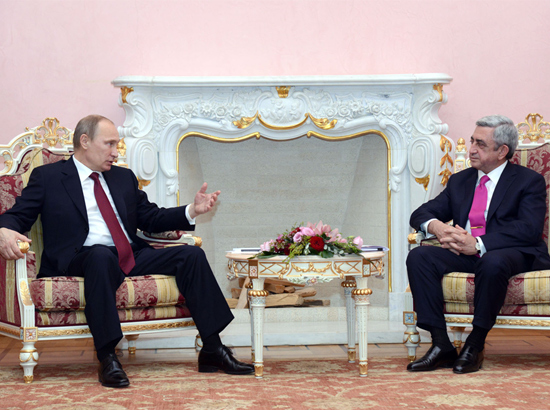 Vladimir Putin and Serzh Sarhsyan