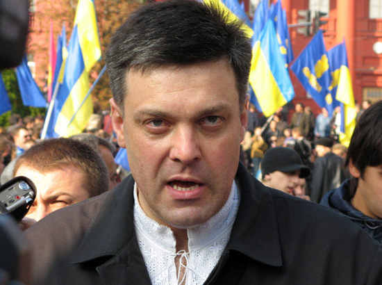 Chairman of “Svoboda” Party in the Ukrainian Parliament Oleh Tyahnybok
