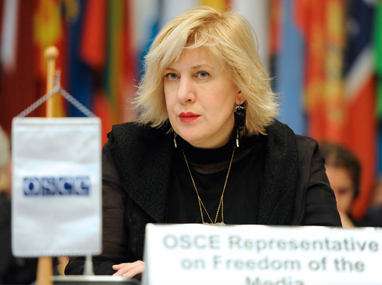 OSCE Representative on Freedom of the Media Dunja Mijatoviс