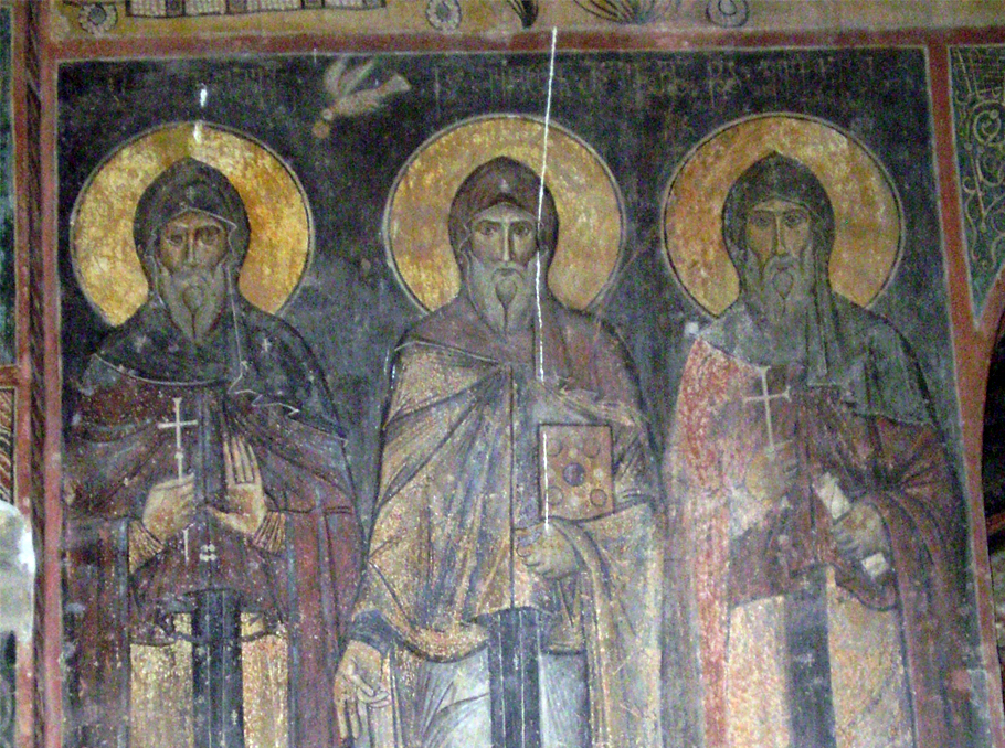 Վանքի որմնանկարները