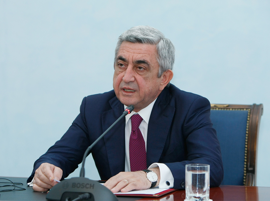 Президент Армении Серж Саргсян