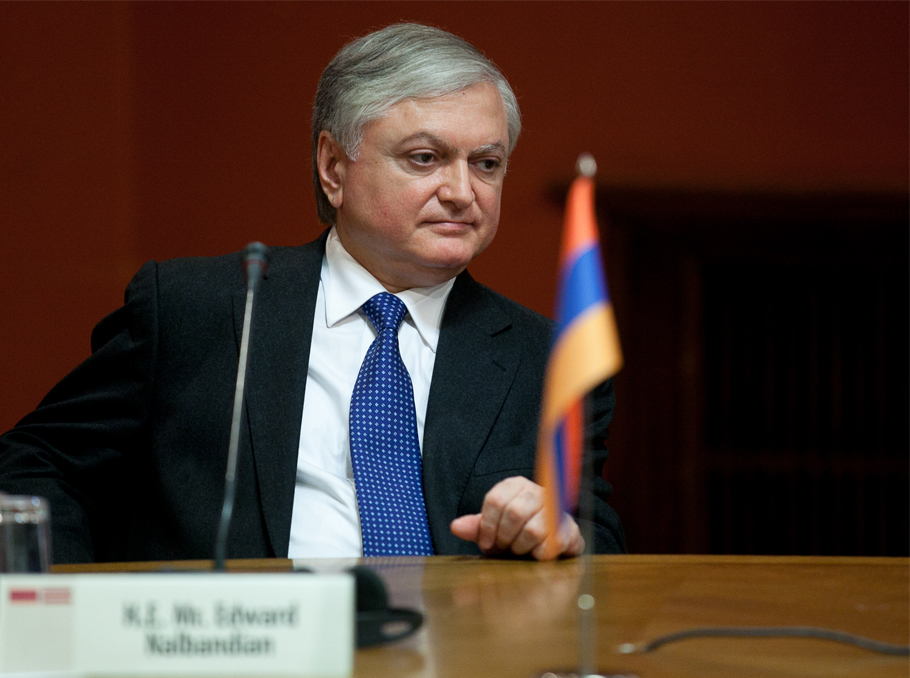 Armenian Foreign Minister Edward Nalbandian 