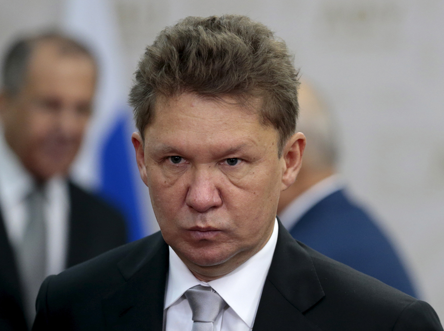 Gazprom CEO Aleksey Miller