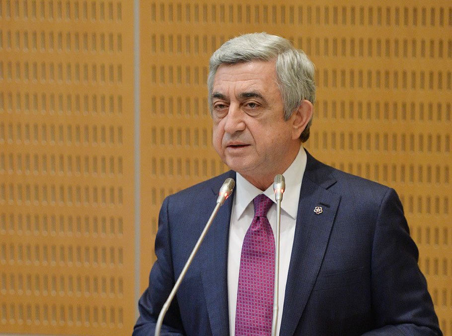 Президент Армении Серж Саргсян