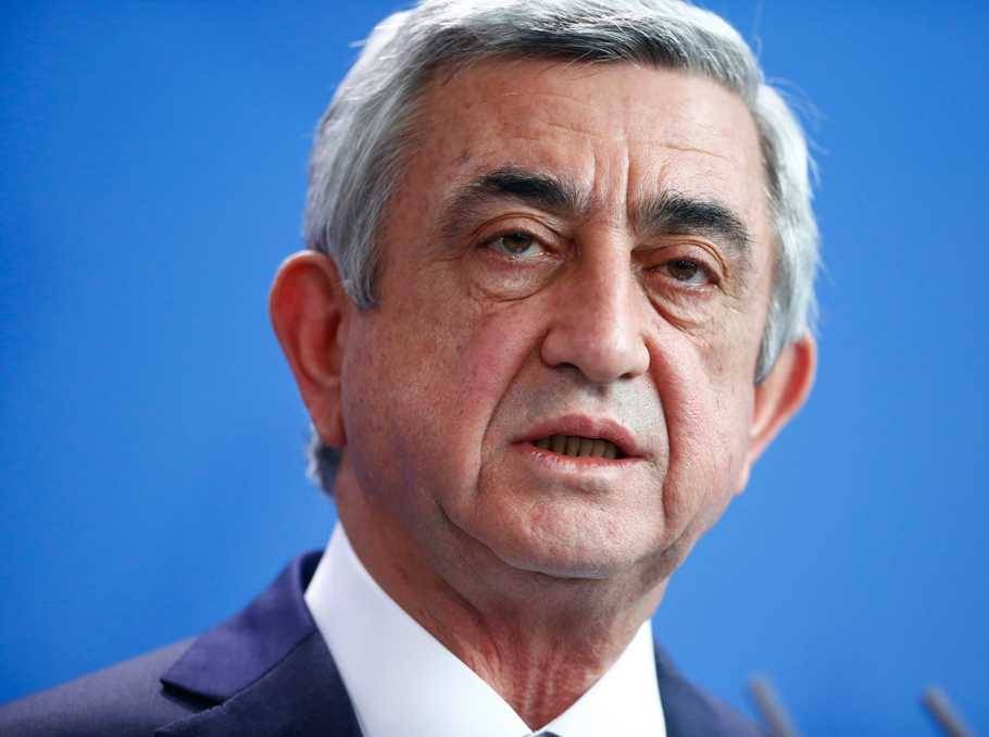 ՀՀ նախագահ Սերժ Սարգսյանը 