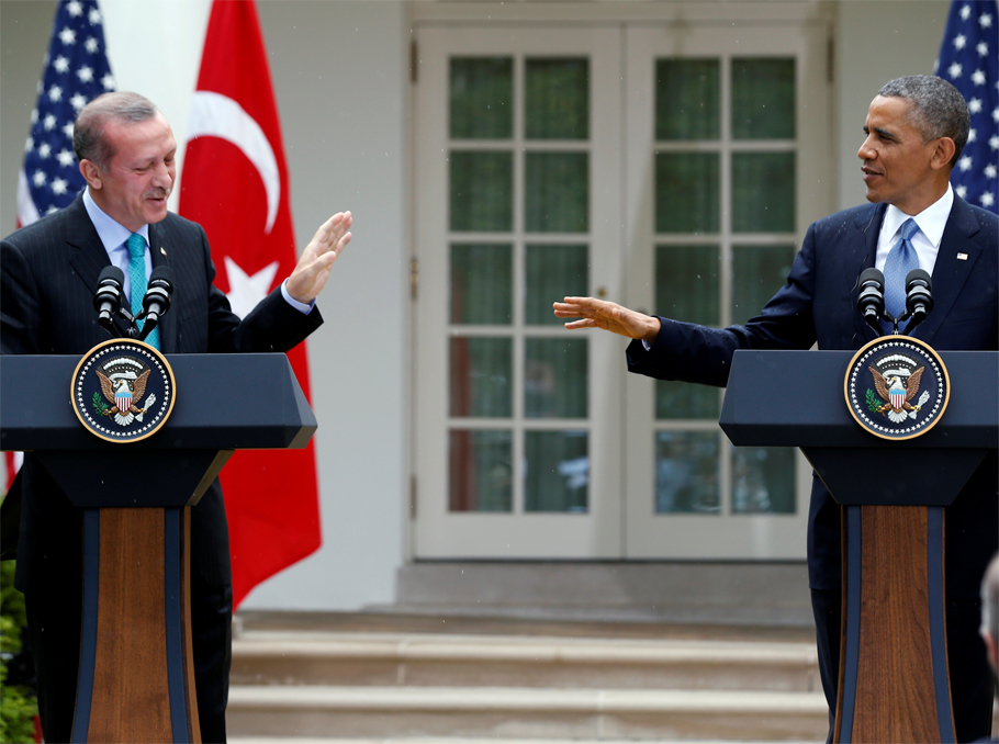Recep Tayyip Erdoğan and Barack Obama