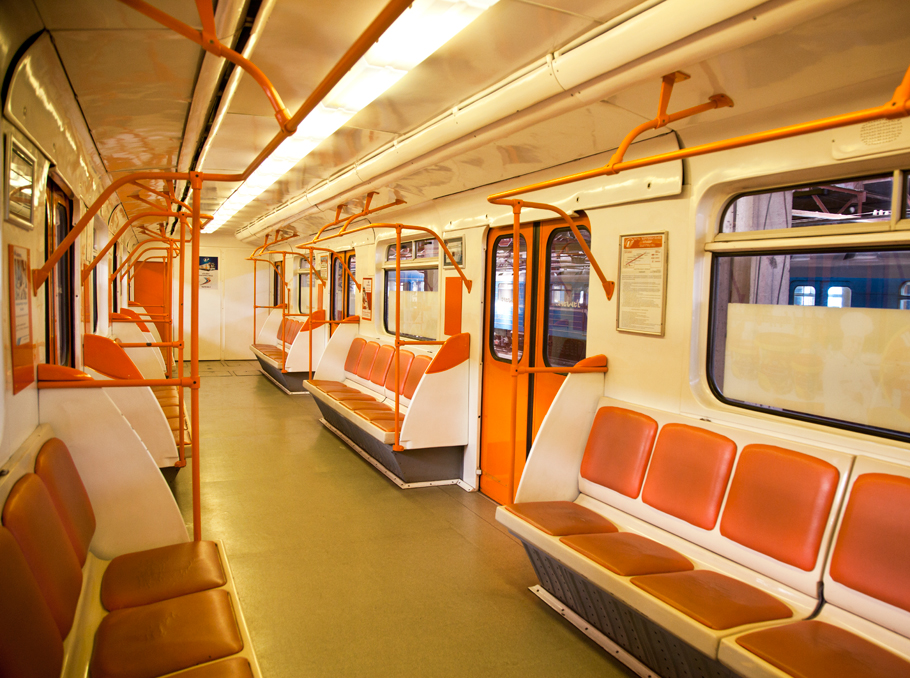 Modernized carriage of Yerevan Metro