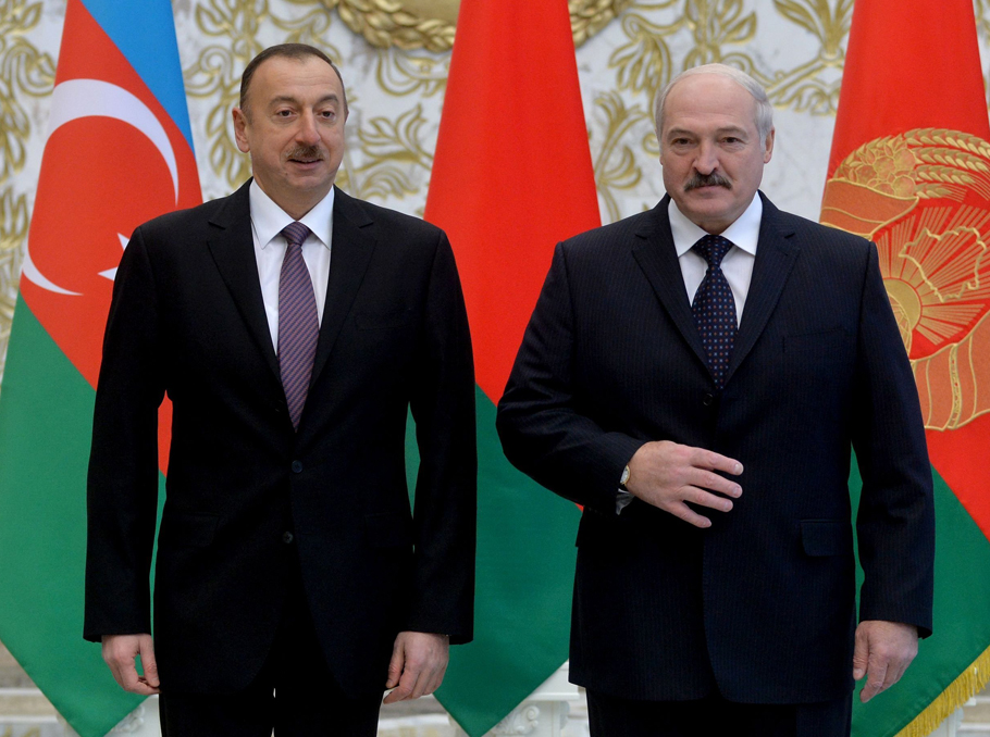  Ilham Aliyev and Alexander Lukashenko