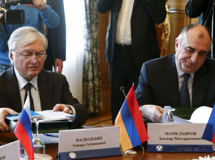Հայաստանի եւ Ադրբեջանի արտաքին գործերի նախարարները