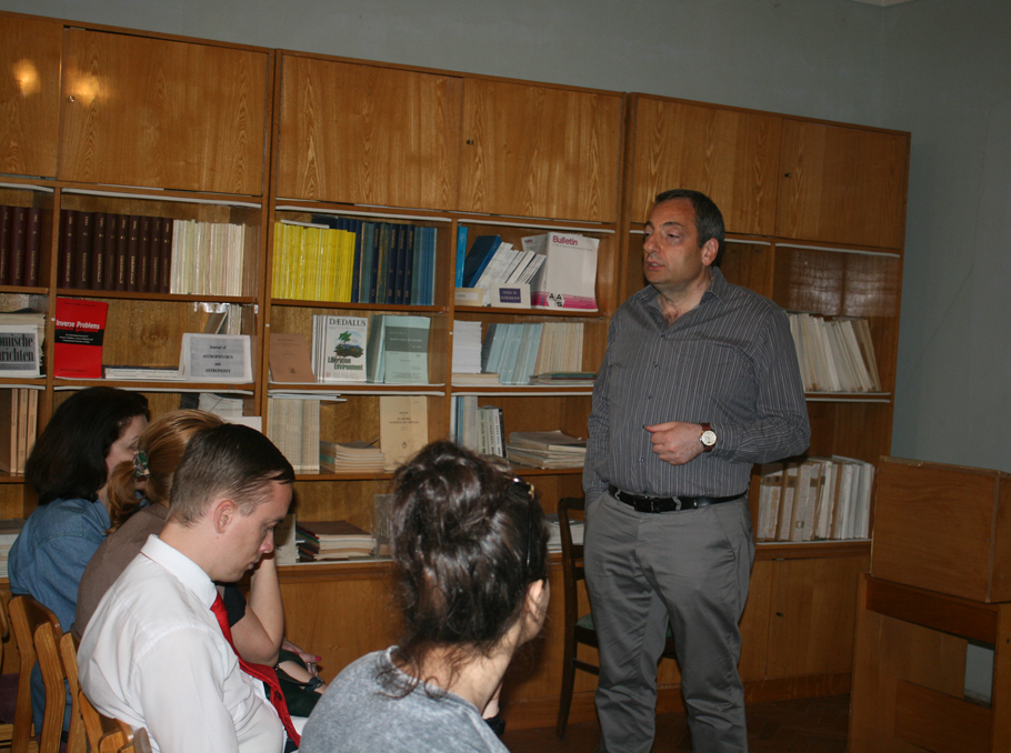 Areg Mickaelian at Byurakan Observatory