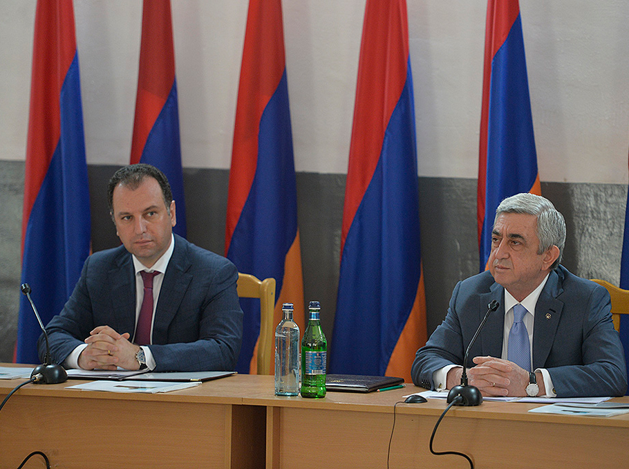 Vigen Sargsyan and Serzh Sargsyan