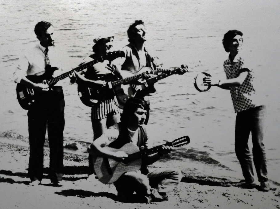 The “Dreamers” in Sevan during shooting 