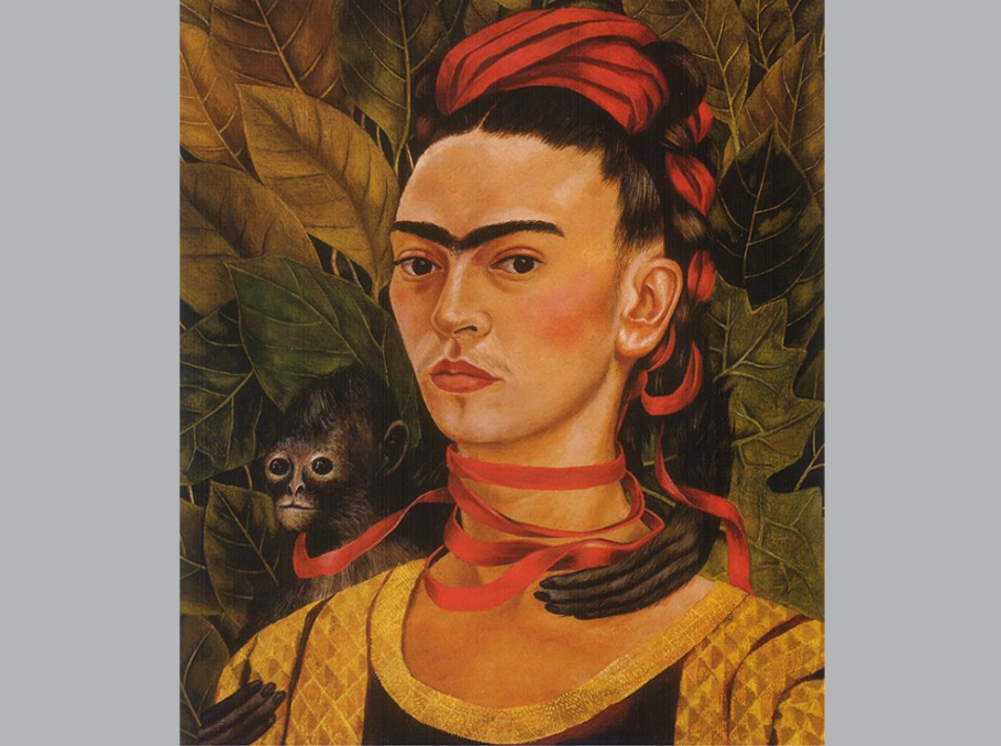 Ֆրիդա Կալոյի «Ինքնանկար կապիկի հետ» գեղանկարը