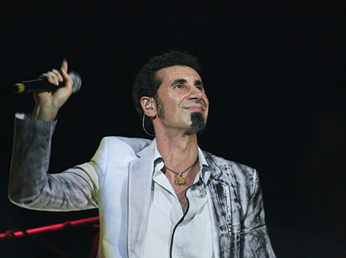 American rock musician of Armenian descent Serj Tankian