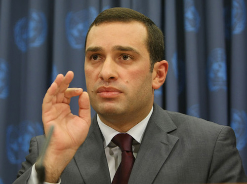 Georgian “Free Democrats” party leader Irakli Alasania