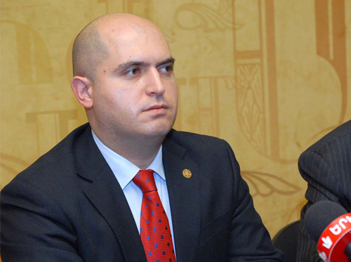 Armenian Minister of Science and Education Armen Ashotyan