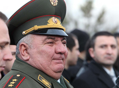 Chief of Staff of Armenian Armed Forces Yuri Khachaturov